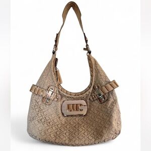 Guess Y2K Tabby Tan Shoulder Bag